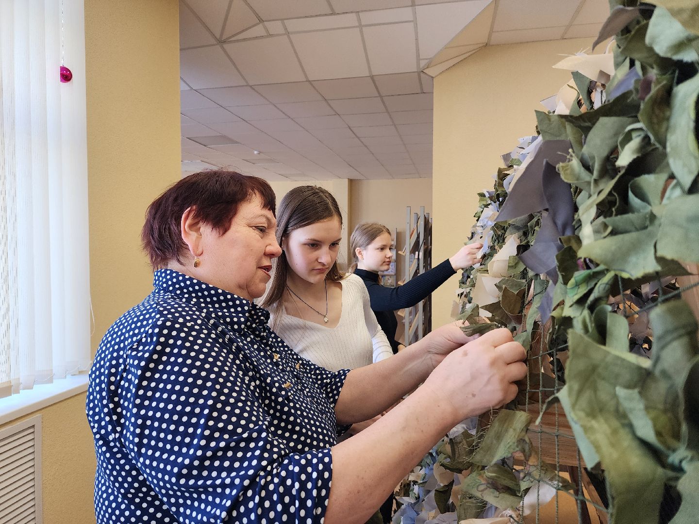активное долголетие, школы, маскировочные сети, неделя добрых дел,