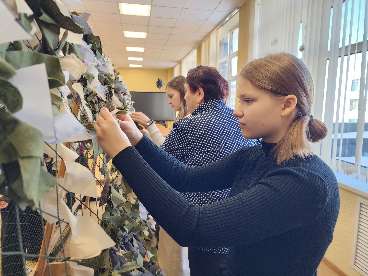 активное долголетие, школы, маскировочные сети, неделя добрых дел,