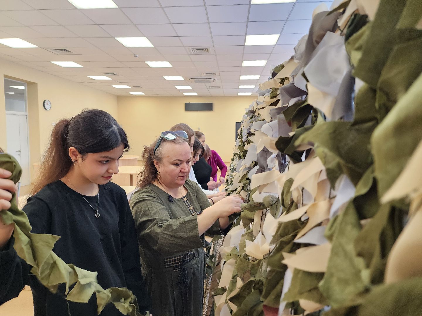 активное долголетие, школы, маскировочные сети, неделя добрых дел,