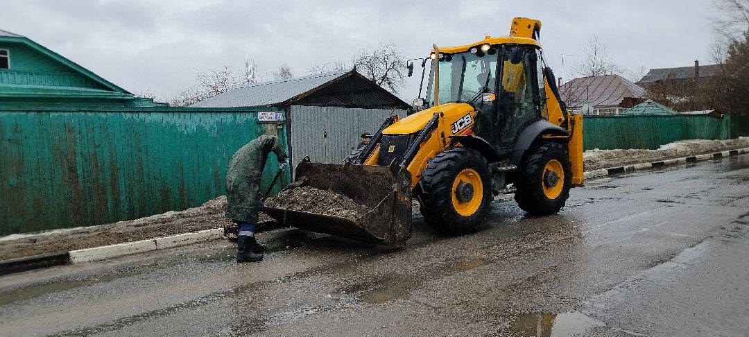 Бронницы уборка улиц