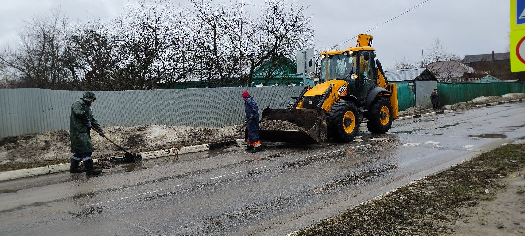 Бронницы уборка улиц