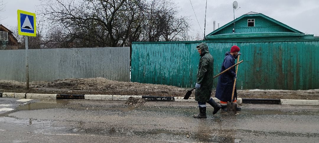 Бронницы уборка улиц