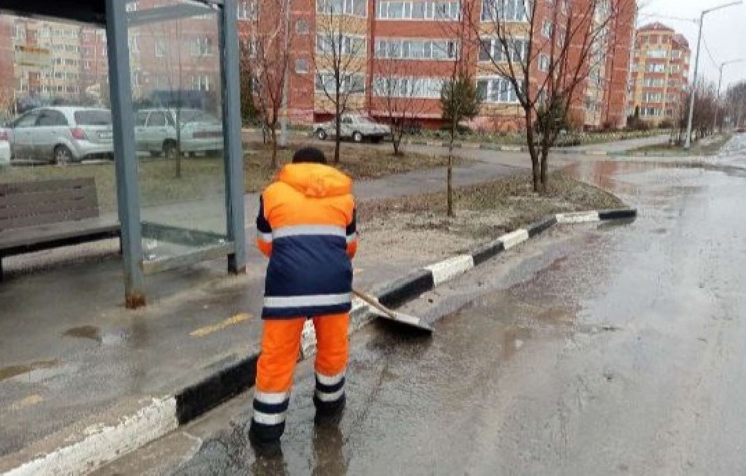 Бронницы уборка улиц