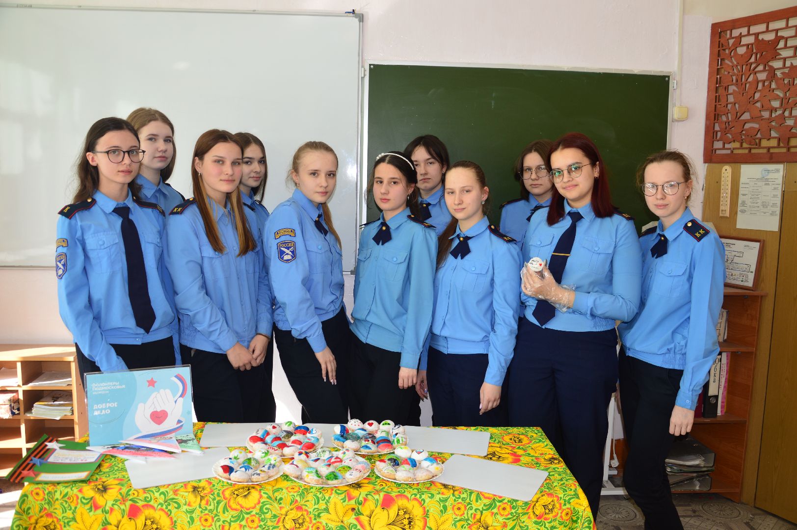 шатура, сво, доброе дело, неделя добрых дел, школа, роспись пряников,