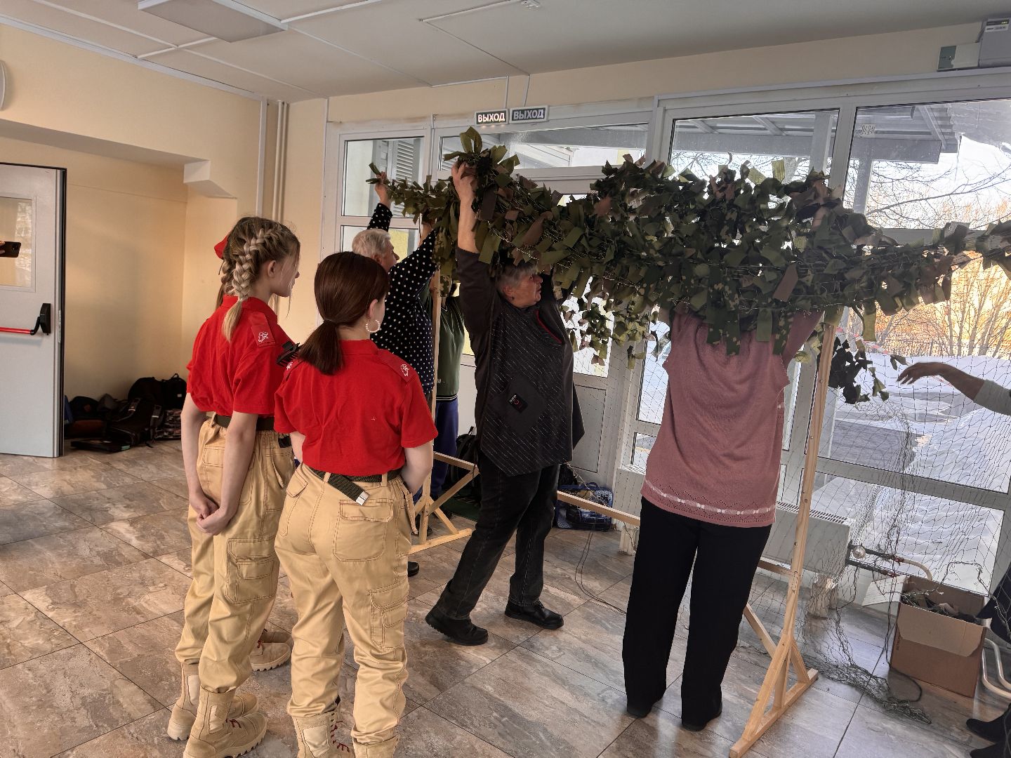 шаховская, активное долголетие, сво, плетение сетей, неделя добрых дел,