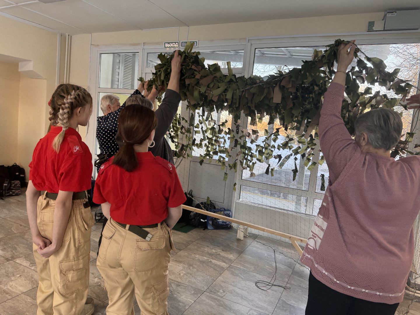 шаховская, активное долголетие, сво, плетение сетей, неделя добрых дел,