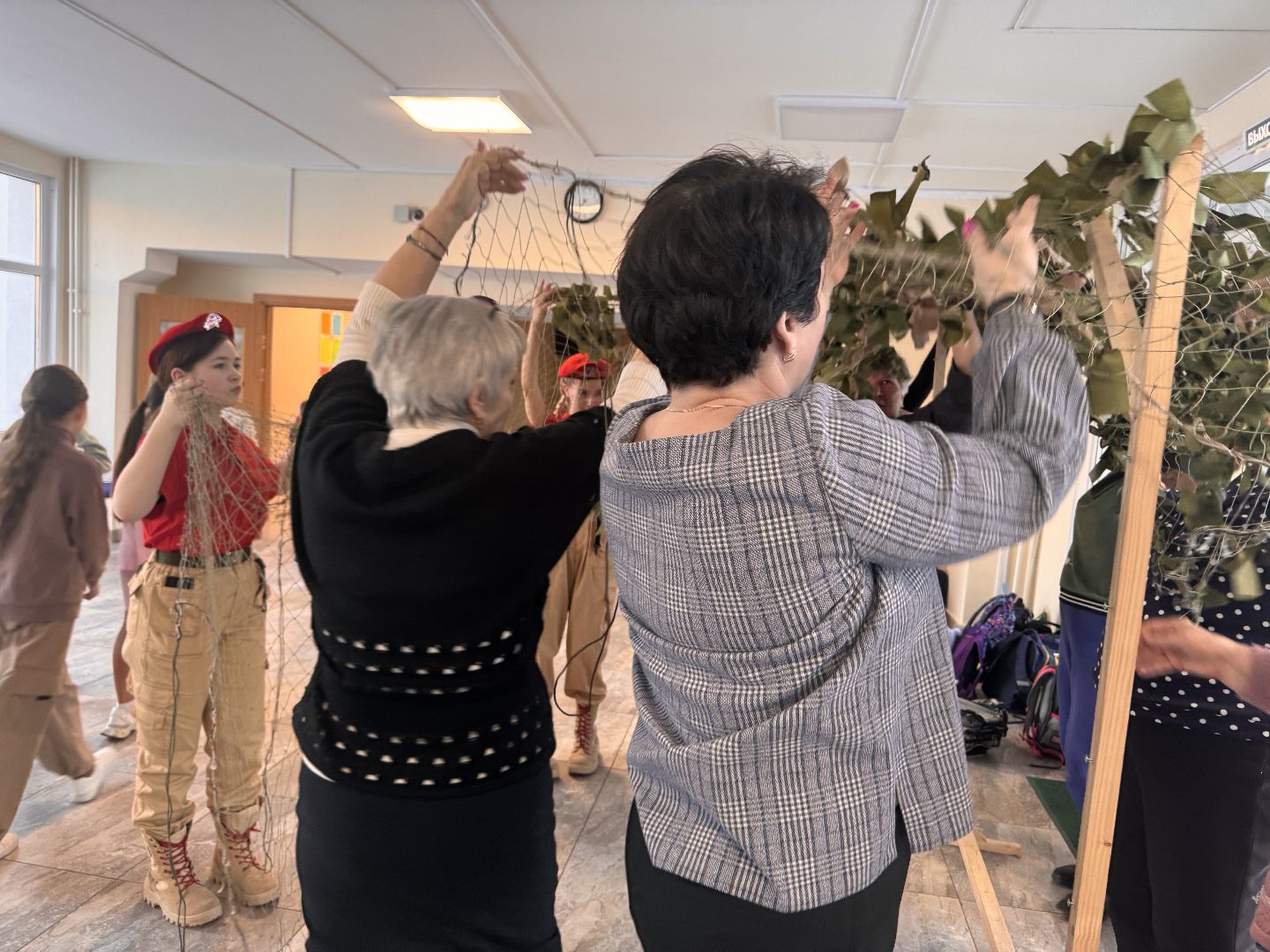 шаховская, активное долголетие, сво, плетение сетей, неделя добрых дел,