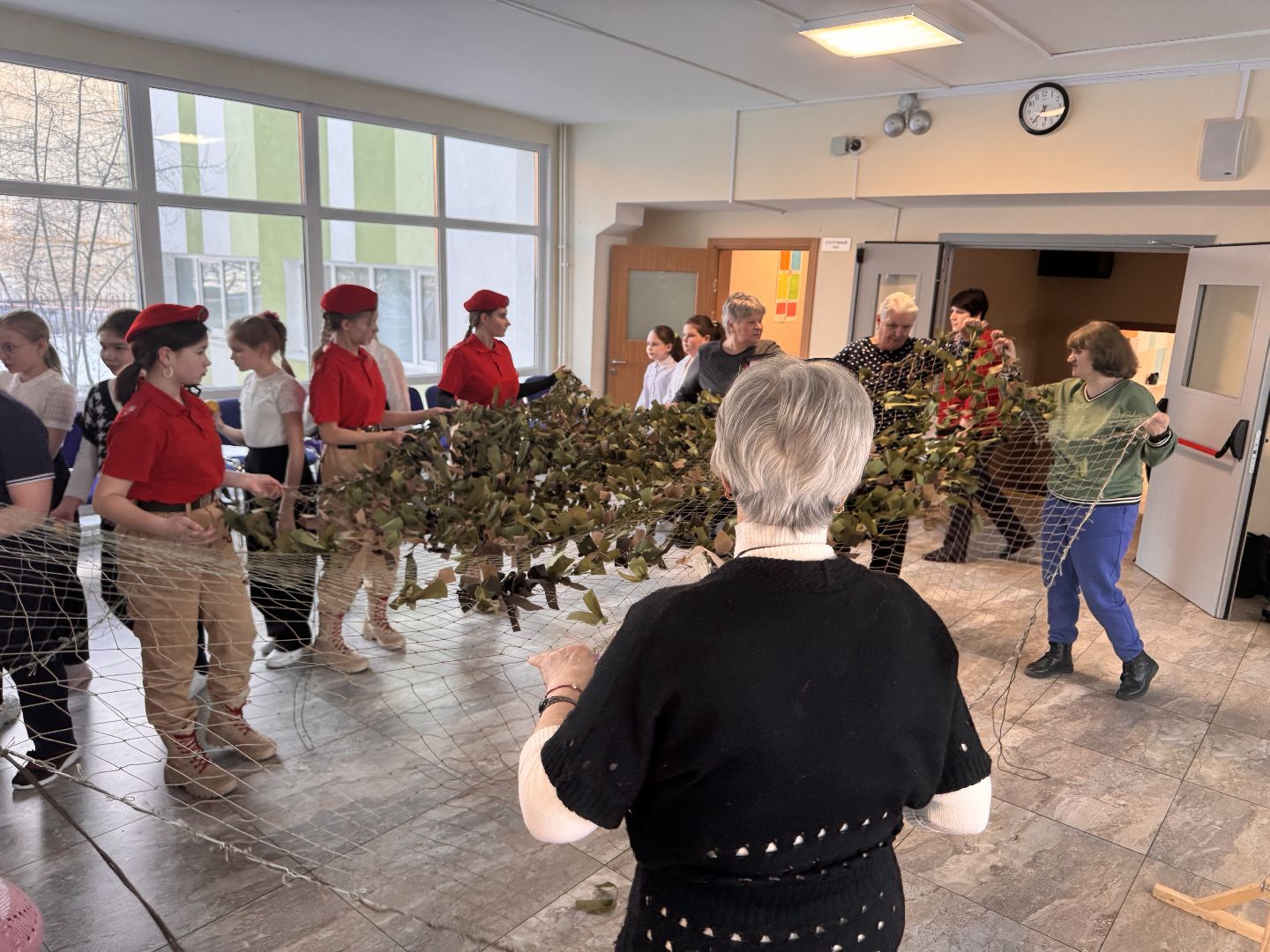шаховская, активное долголетие, сво, плетение сетей, неделя добрых дел,