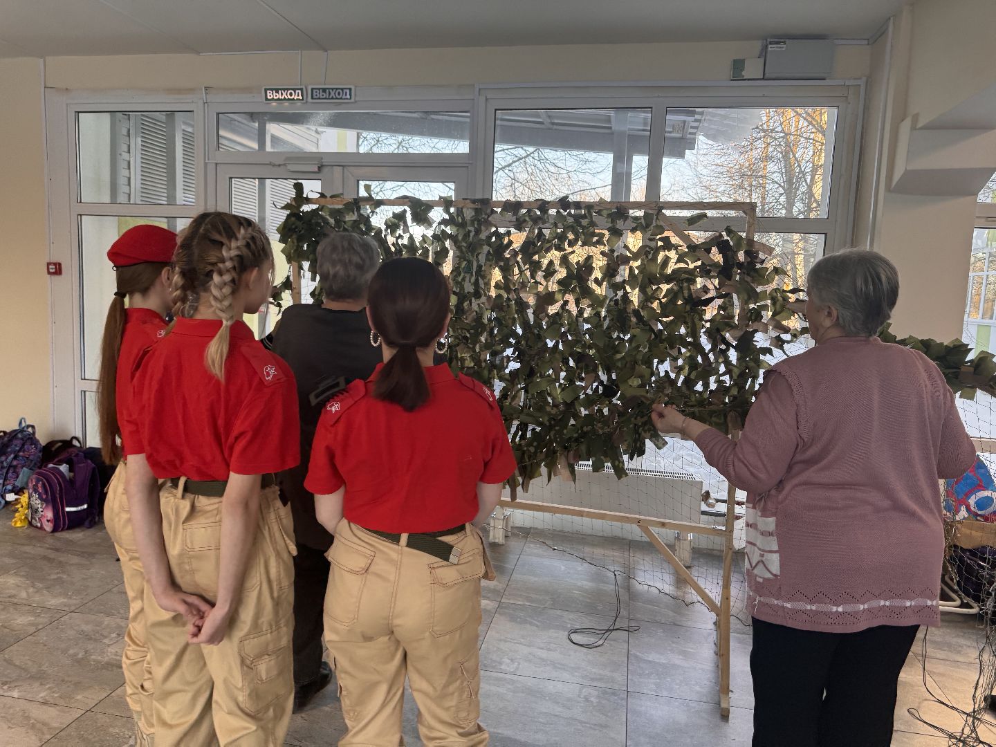 шаховская, активное долголетие, сво, плетение сетей, неделя добрых дел,