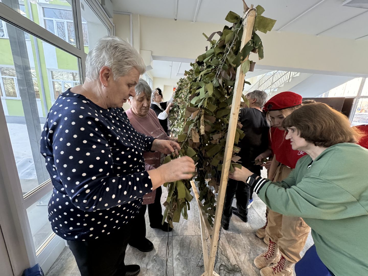 шаховская, активное долголетие, сво, плетение сетей, неделя добрых дел,