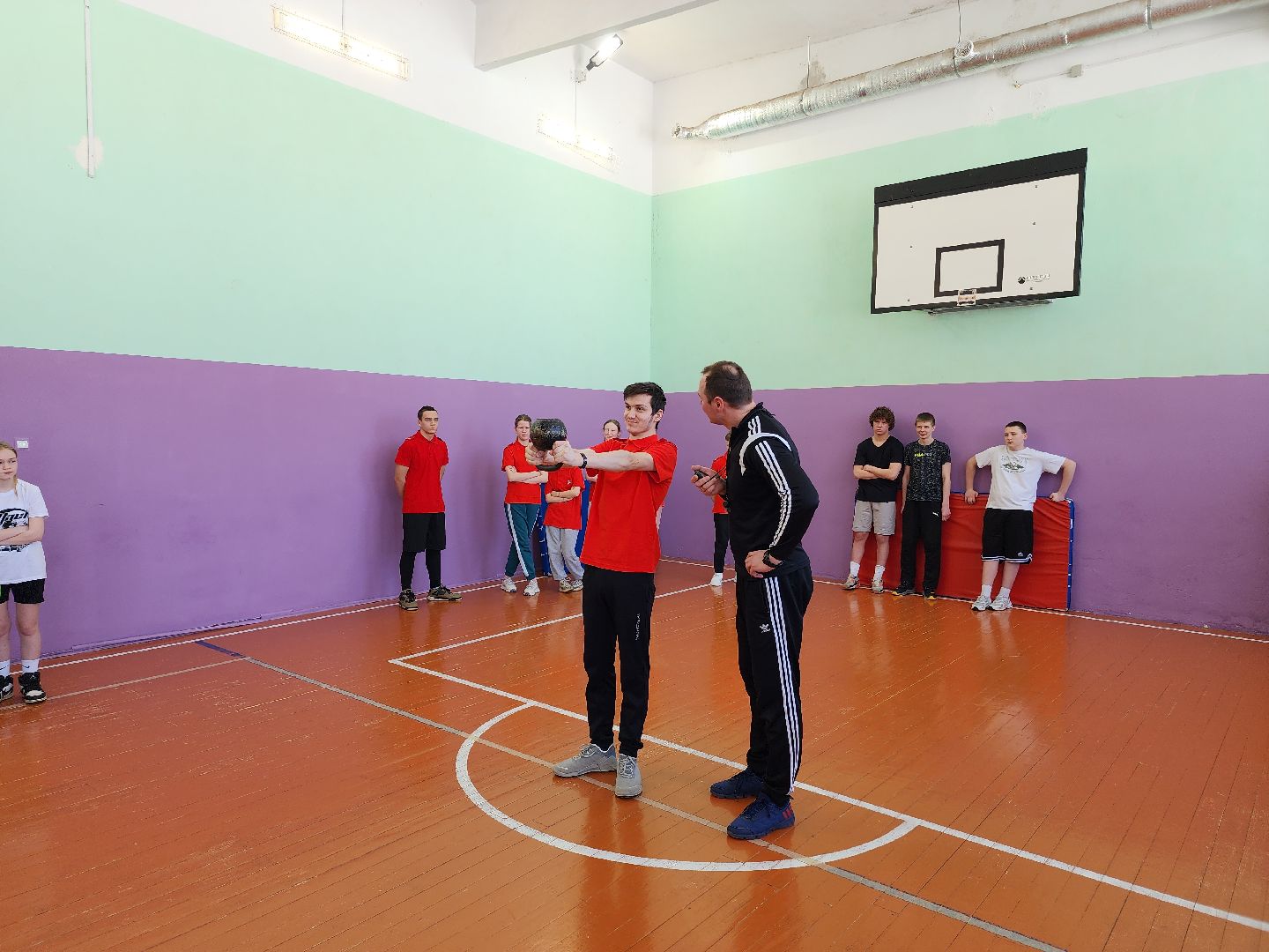 разминка с чемпионом, школы, юнармия,