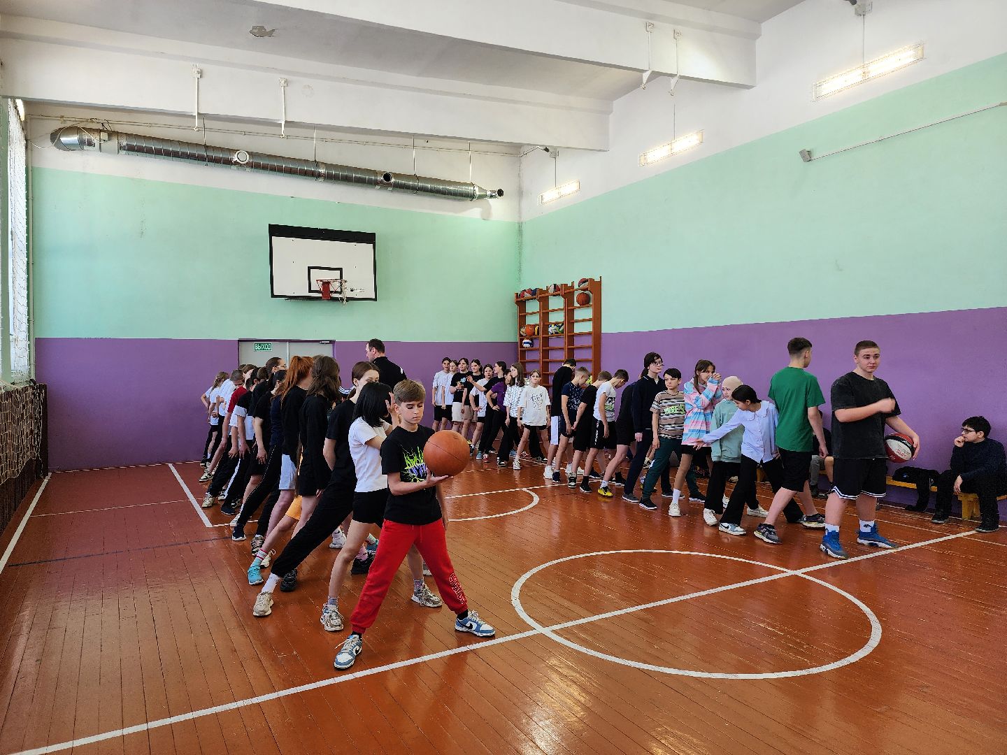 разминка с чемпионом, школы, юнармия,