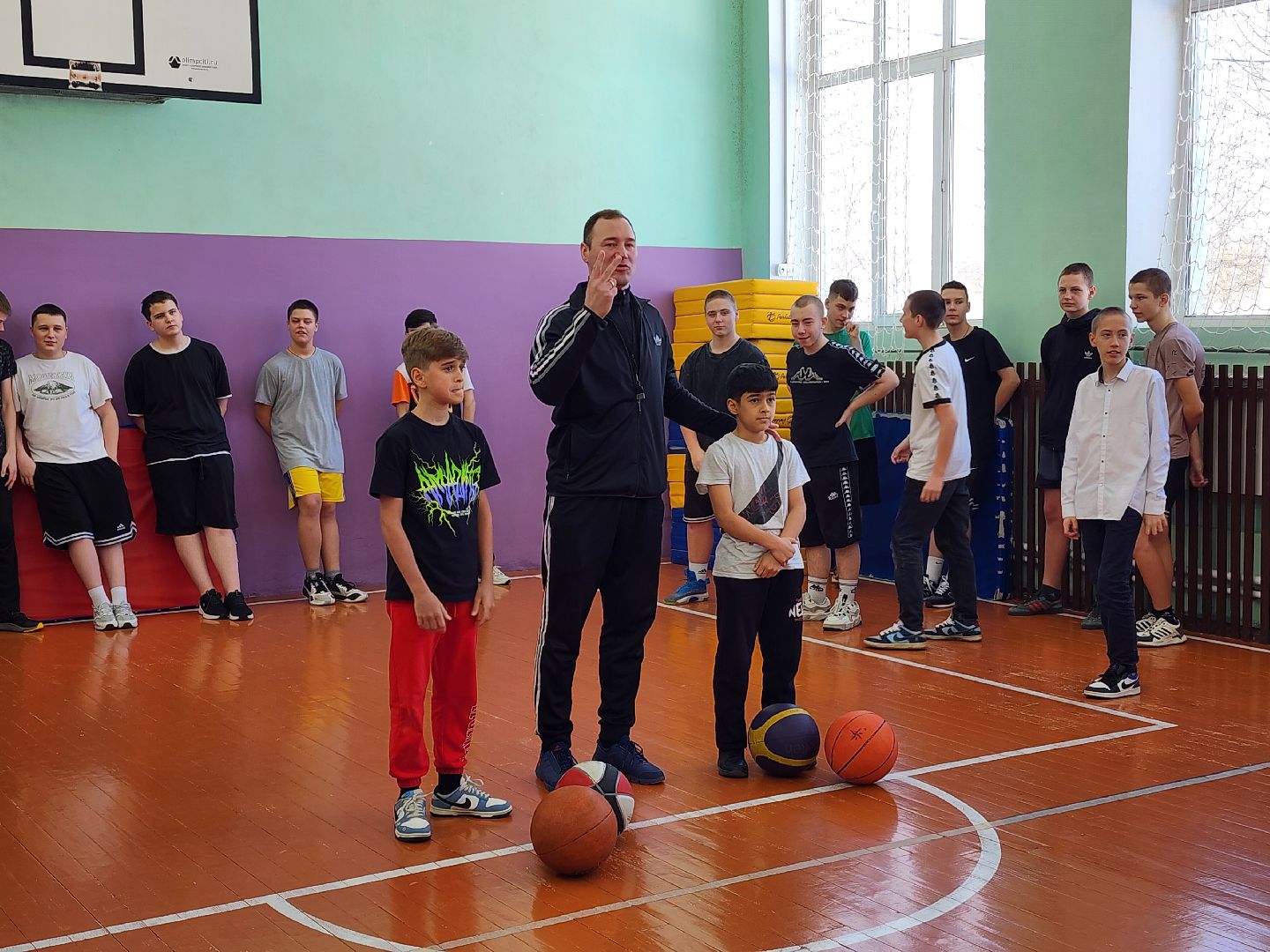 разминка с чемпионом, школы, юнармия,