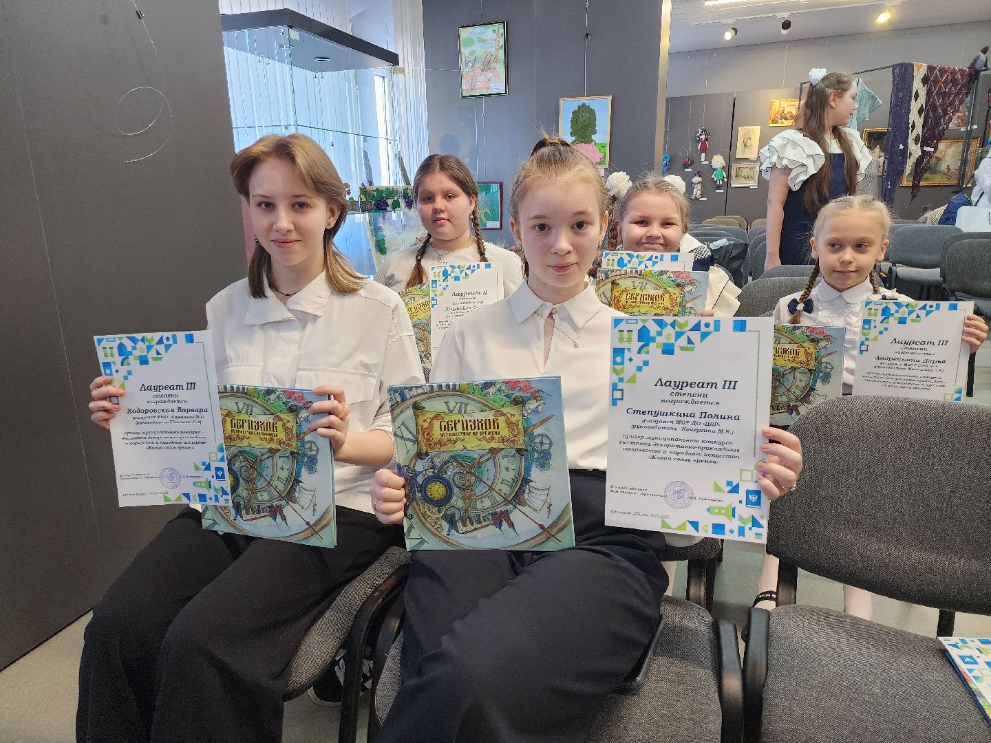 серпухов, подмосковье, живая связь времен, дети, искусство,