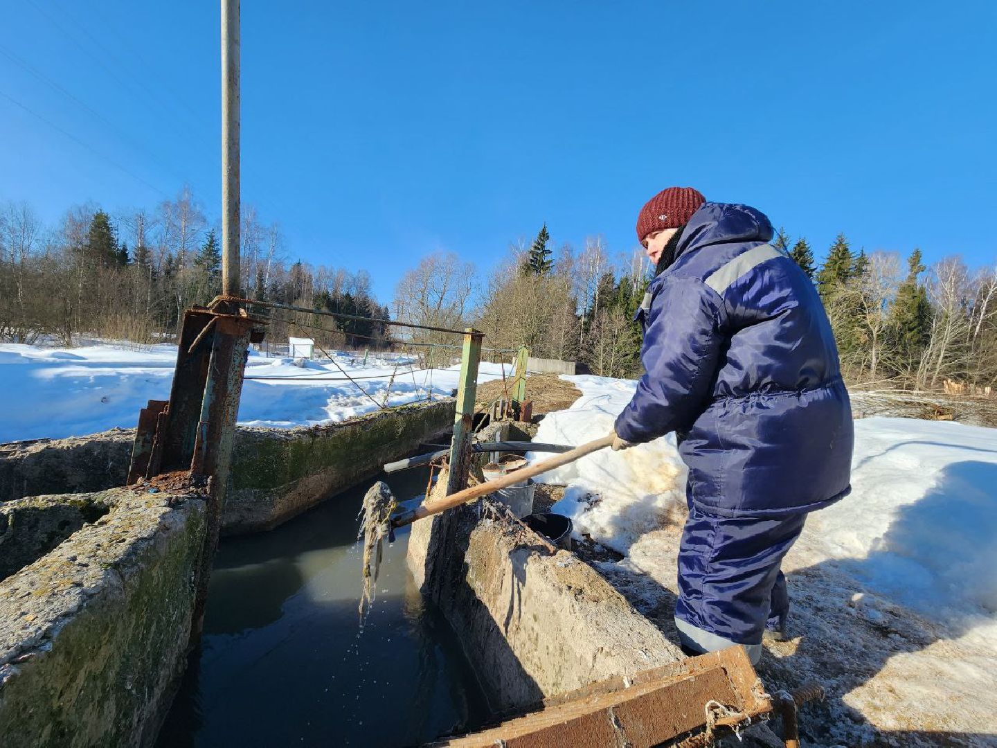 можайск, можайский городской округ, подмосковье, очистные сооружения, центральные очистные, городские очистные, ЖКХ, профилактические работы, паводок,