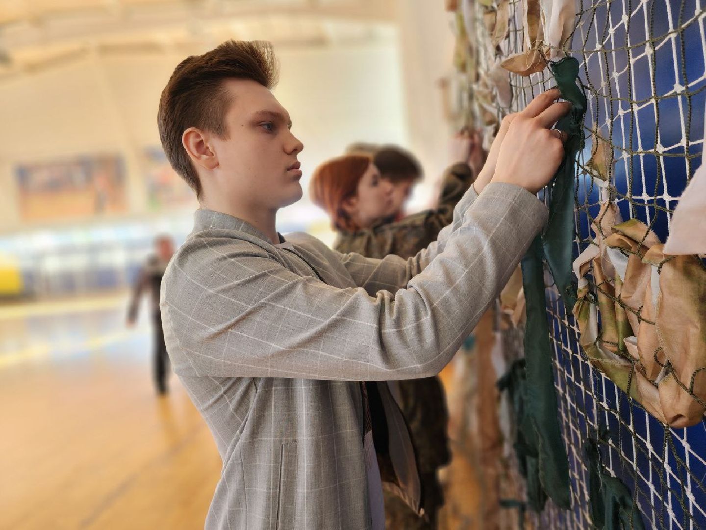 можайск, можайский городской округ, подмосковье, неделя добрых дел, спецоперация, военнослужащие, школьники, письмо солдату, маскировочные сети, пряники, добрые дела,