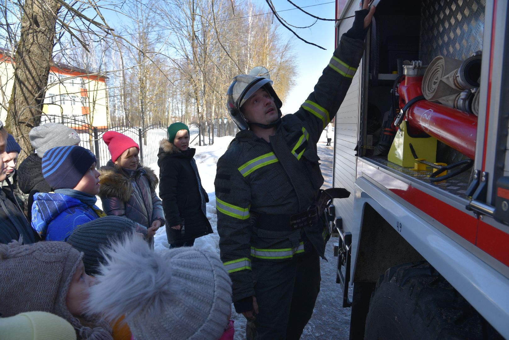 лотошино, мособлпожспас, школа,