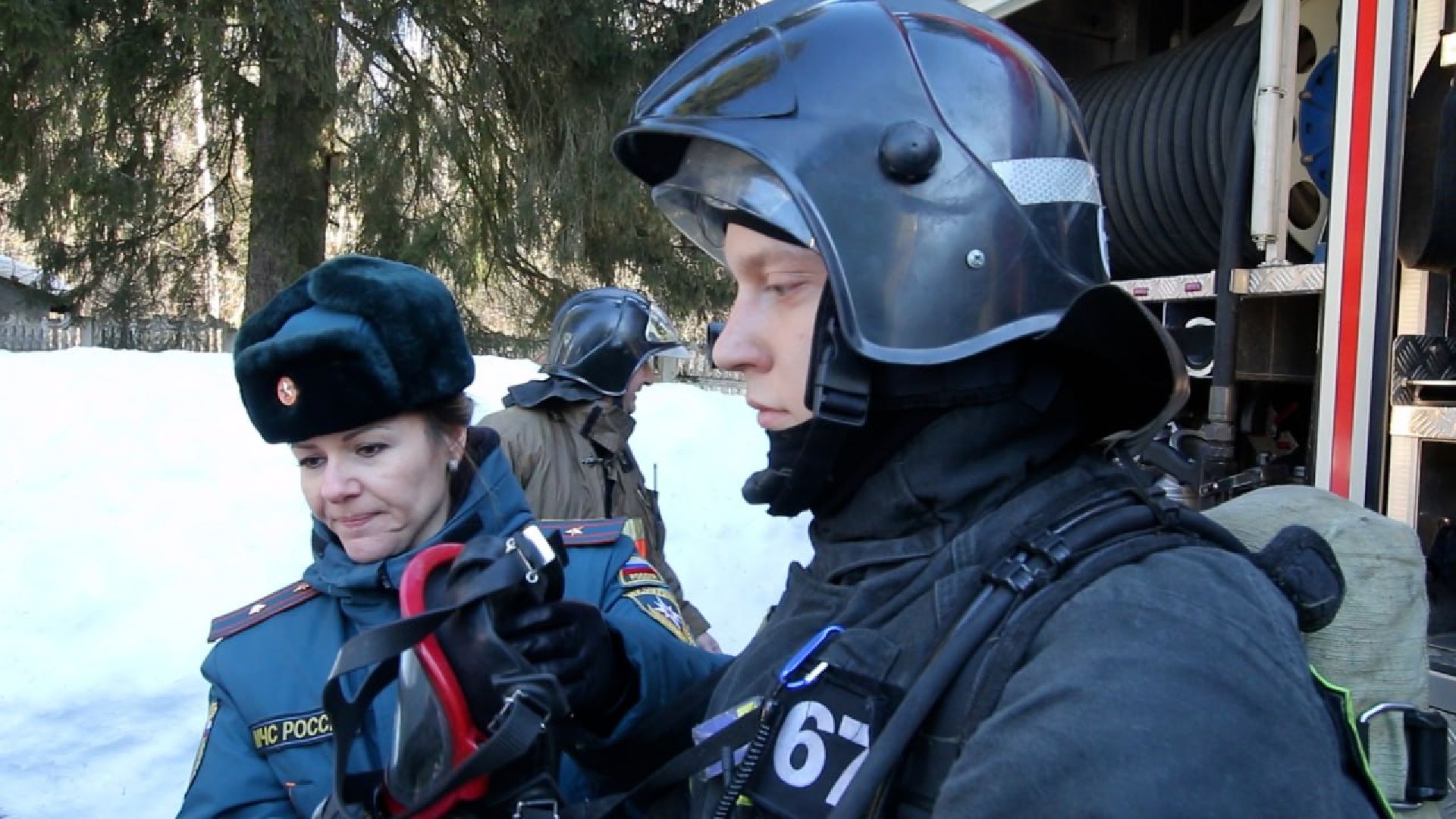 Солнечногорск, Эвакуация, Школа, Дети, Пожарные,