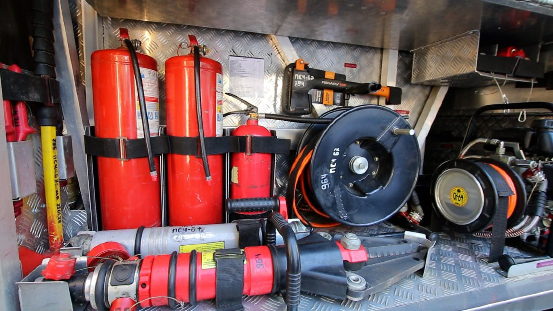 Солнечногорск, Эвакуация, Школа, Дети, Пожарные,