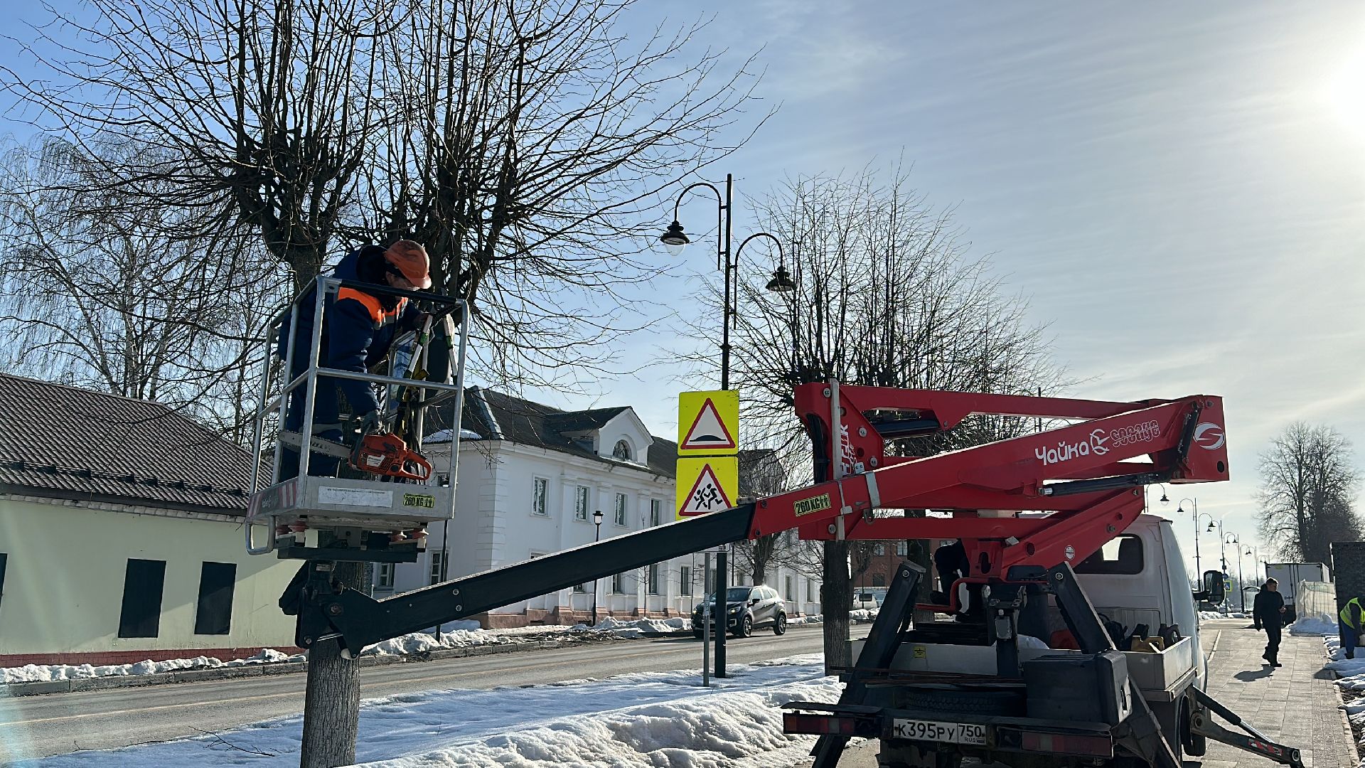Клин, общество, опиловка деревьев, ЖКХ,