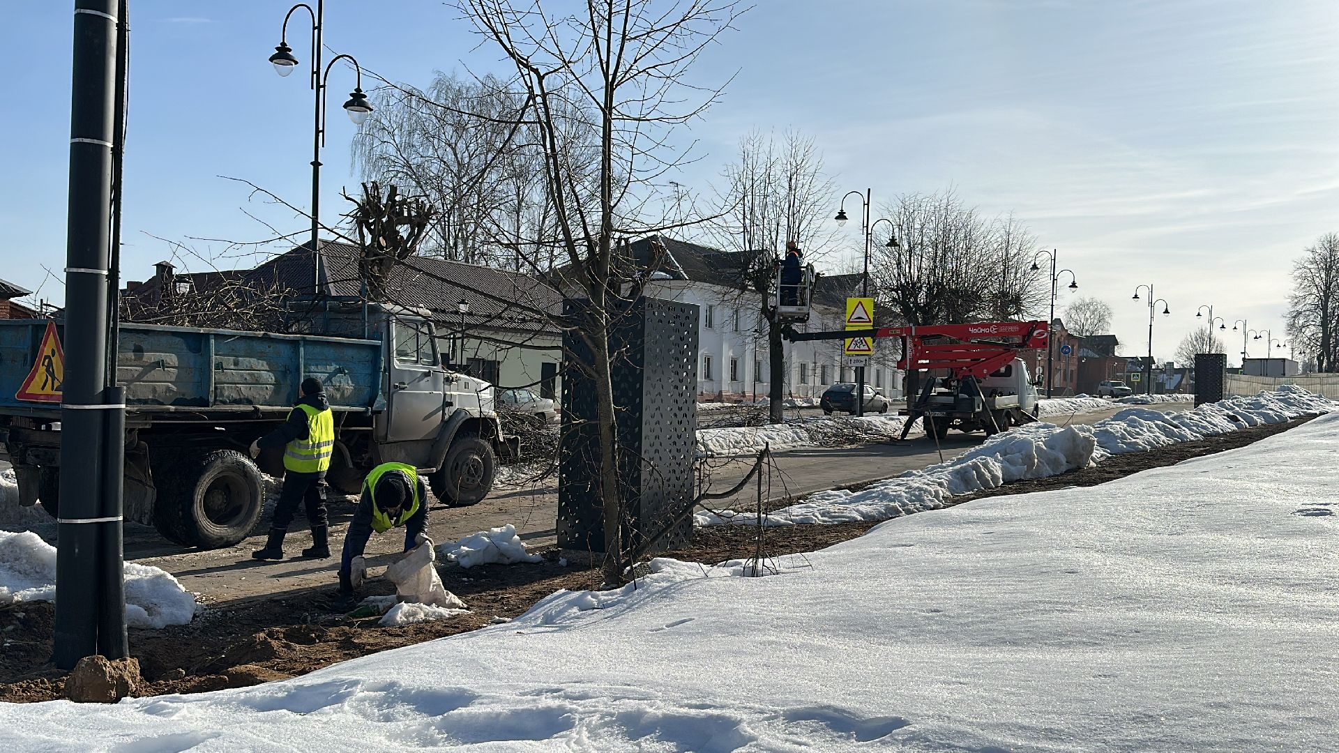 Клин, общество, опиловка деревьев, ЖКХ,