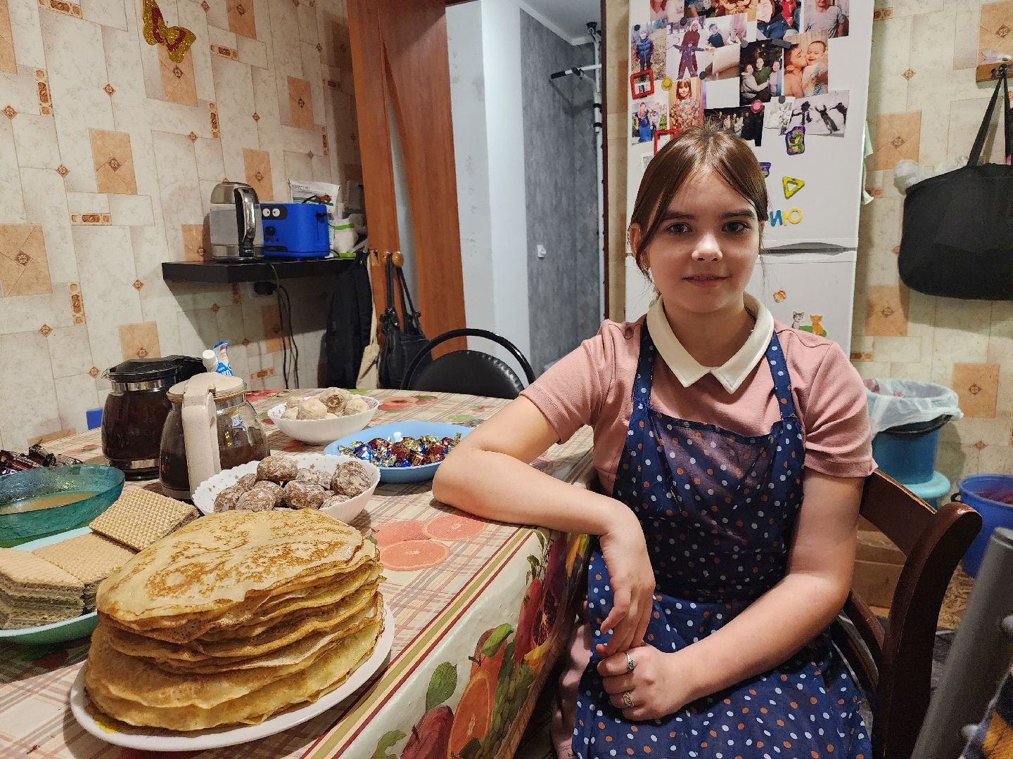 Звенигород, Люди, Масленица,