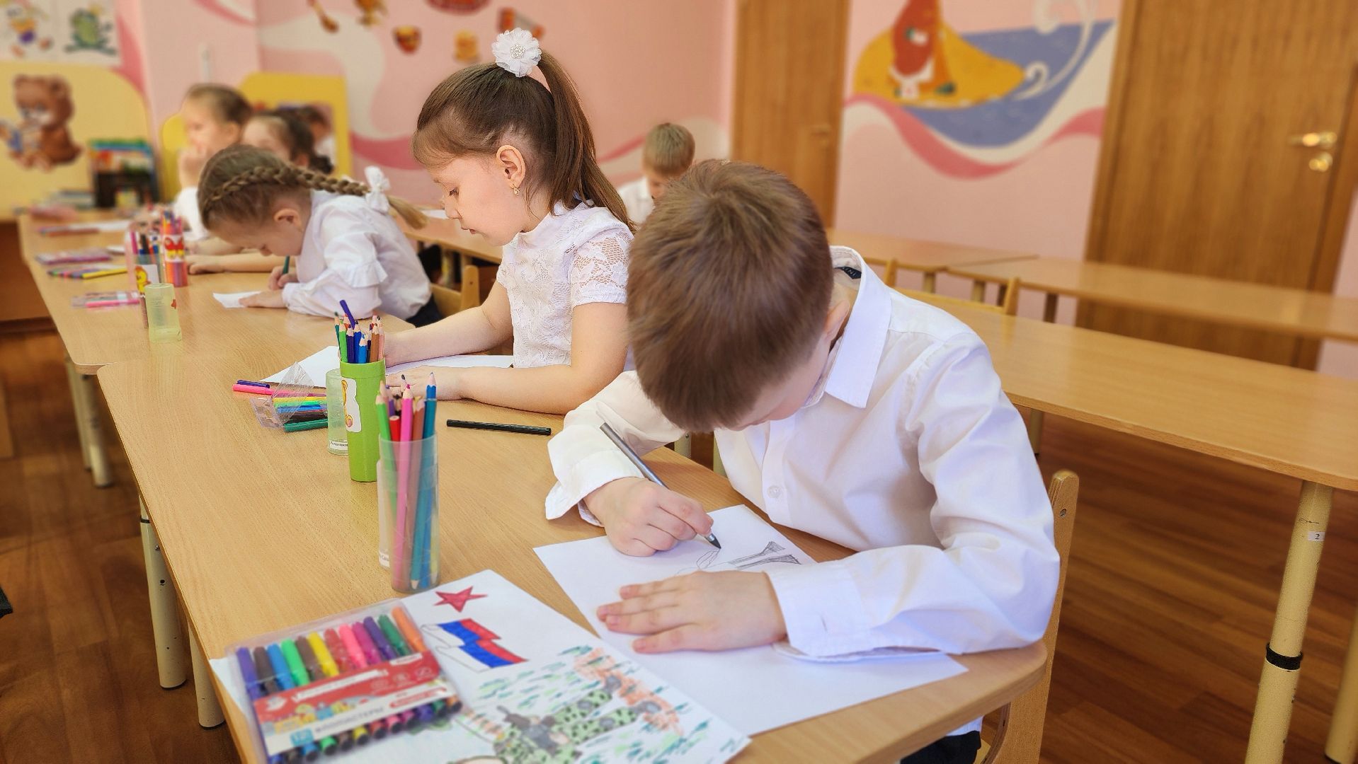 протвино, дети, неделя добрых дел, акция, Открытки, детсад, детский сад, спецоперация,