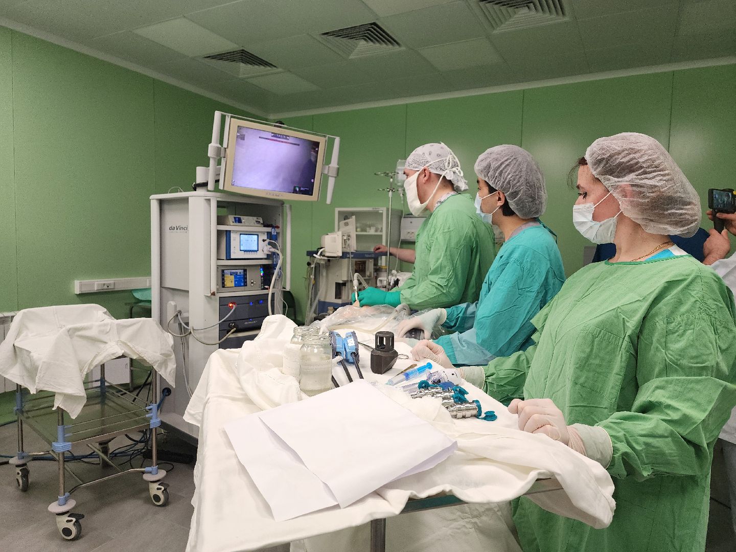 воскресенск, воскресенская больница, робот, медицина, операции,