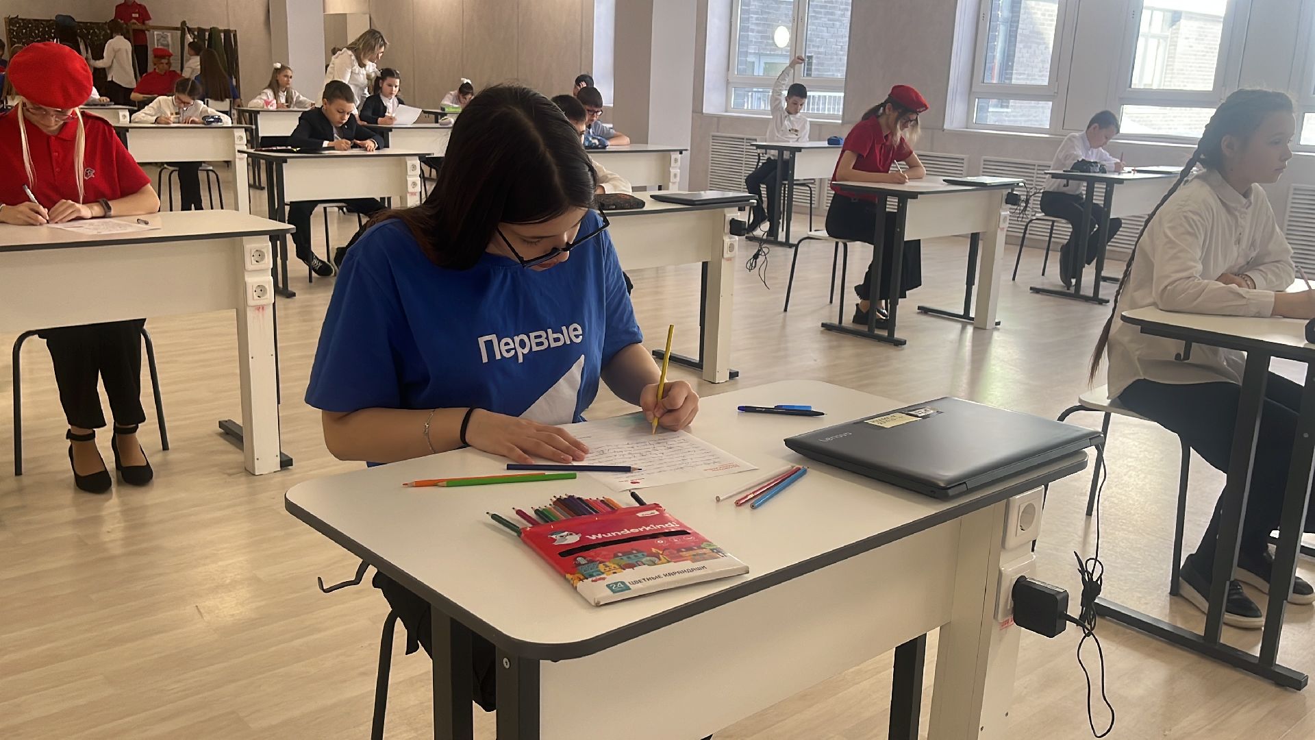 неделя добрых дел, школа 12, школьники,