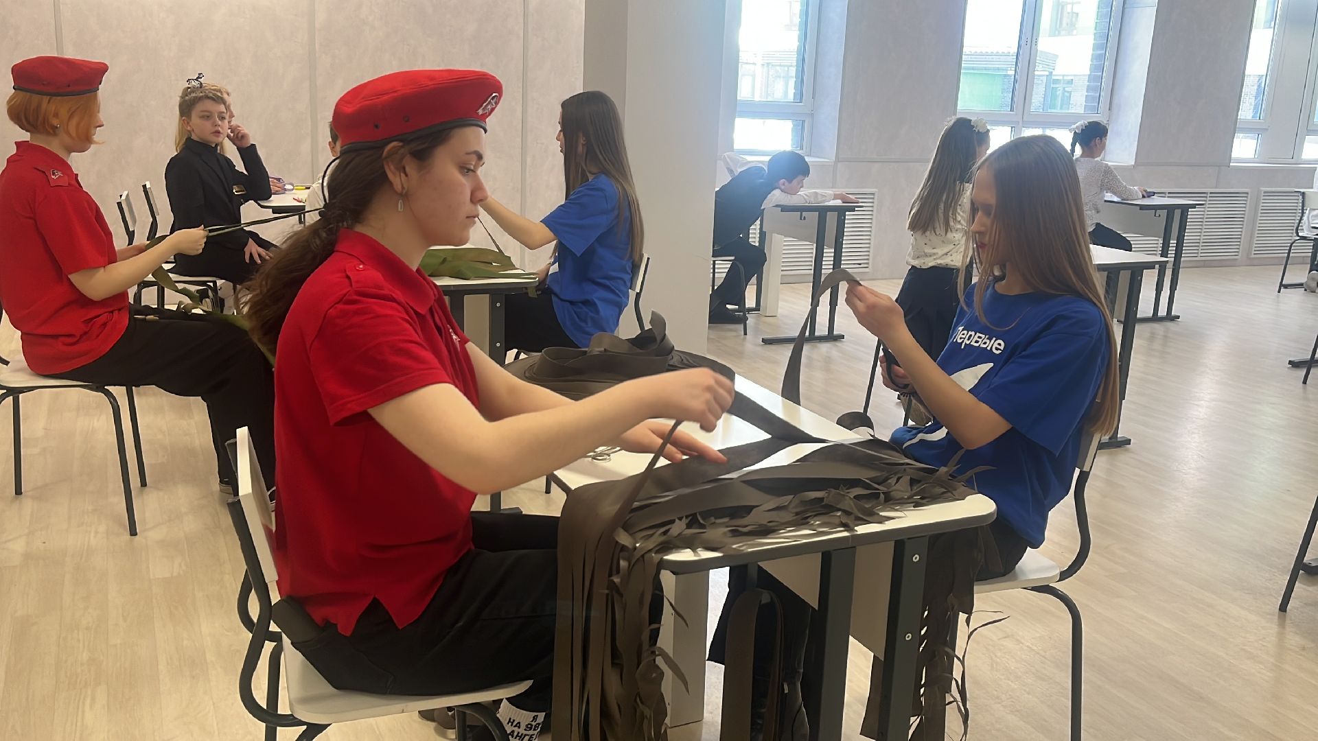 неделя добрых дел, школа 12, школьники,