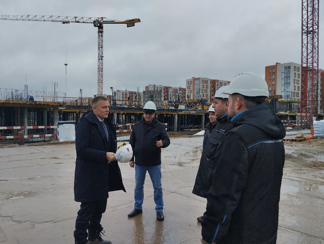 строительство, школа