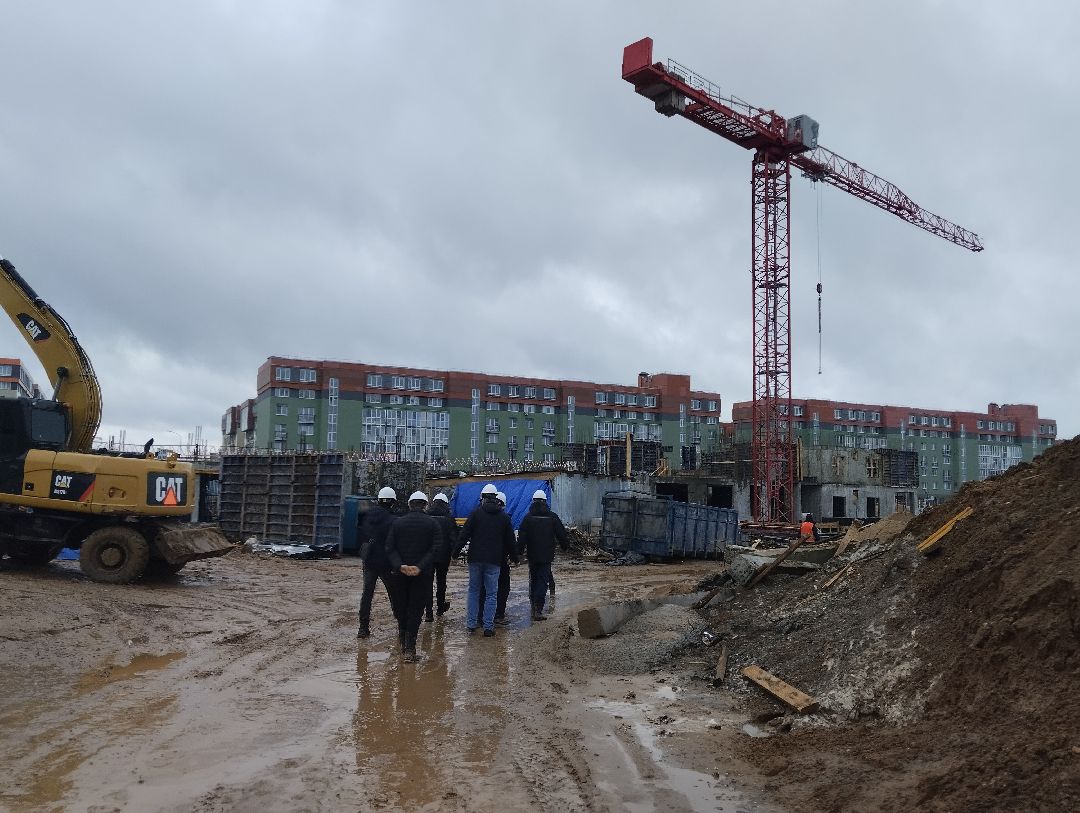 строительство, школа