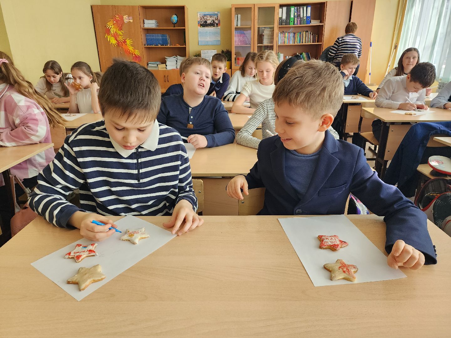 пушкино, акции, сво, пряники для бойцов, гимназия,