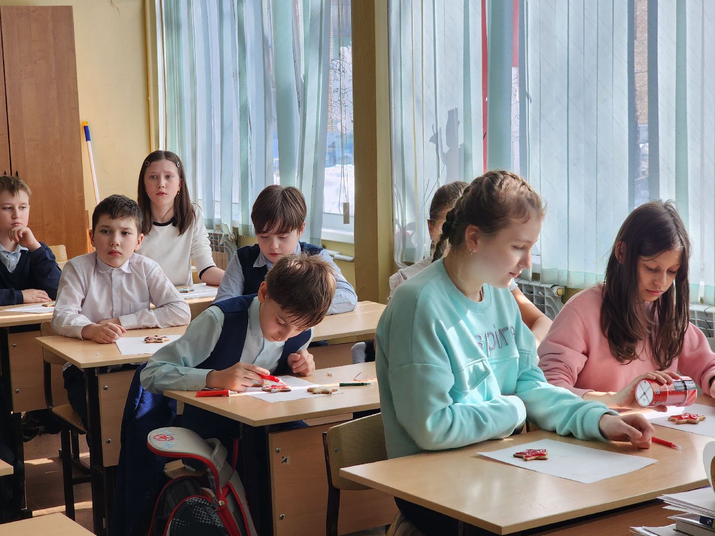 пушкино, акции, сво, пряники для бойцов, гимназия,