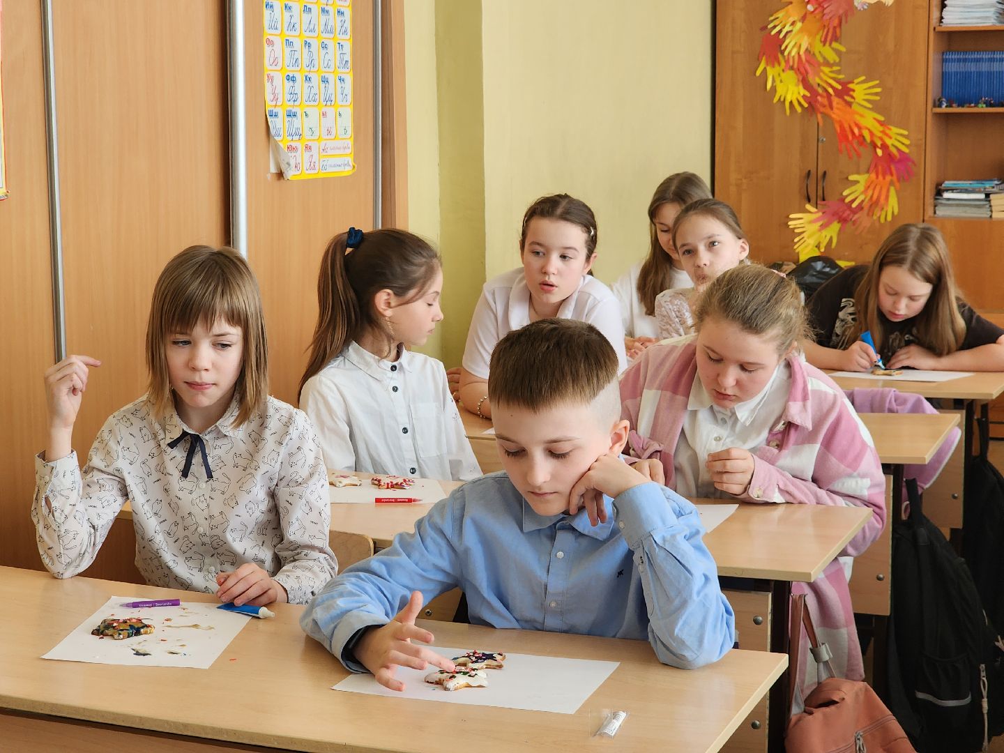 пушкино, акции, сво, пряники для бойцов, гимназия,