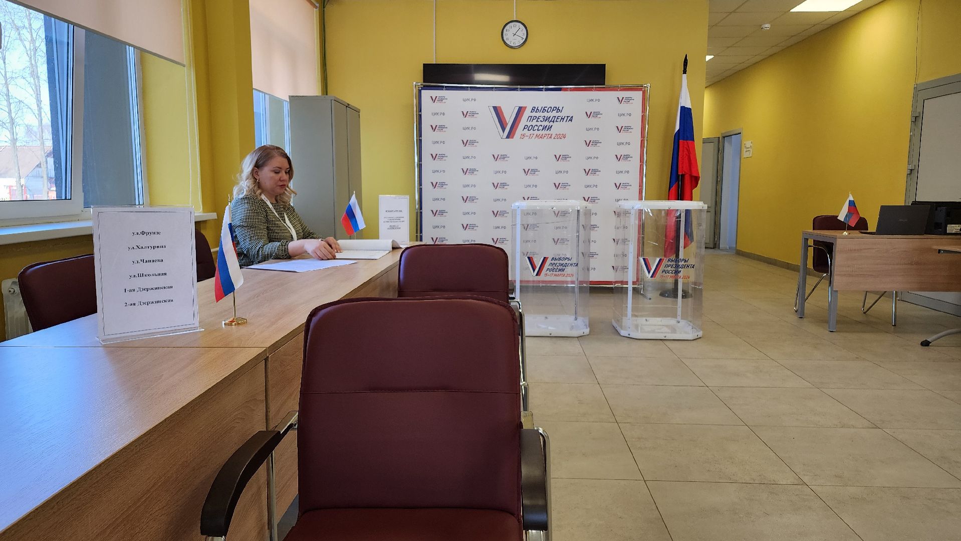 кашира, выборы президента 2024, голосование, школа 9, капитальный ремонт, уик 794,