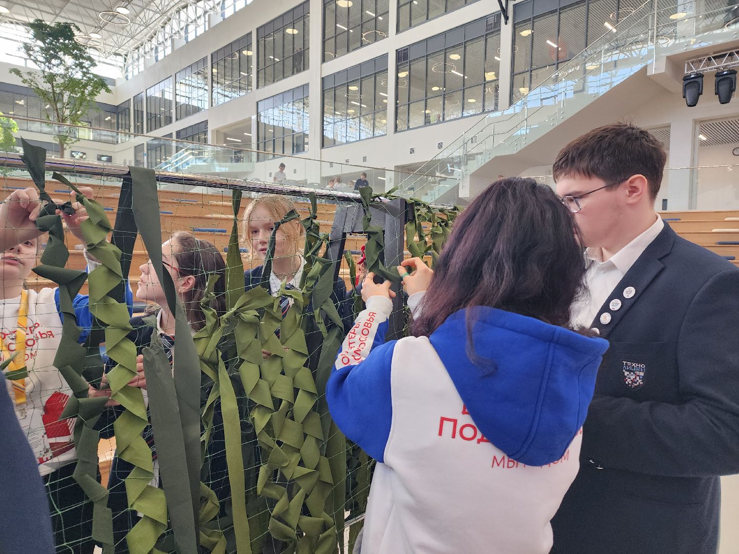 неделя добрых дел, маскировочные сети, масленица, технолицей,