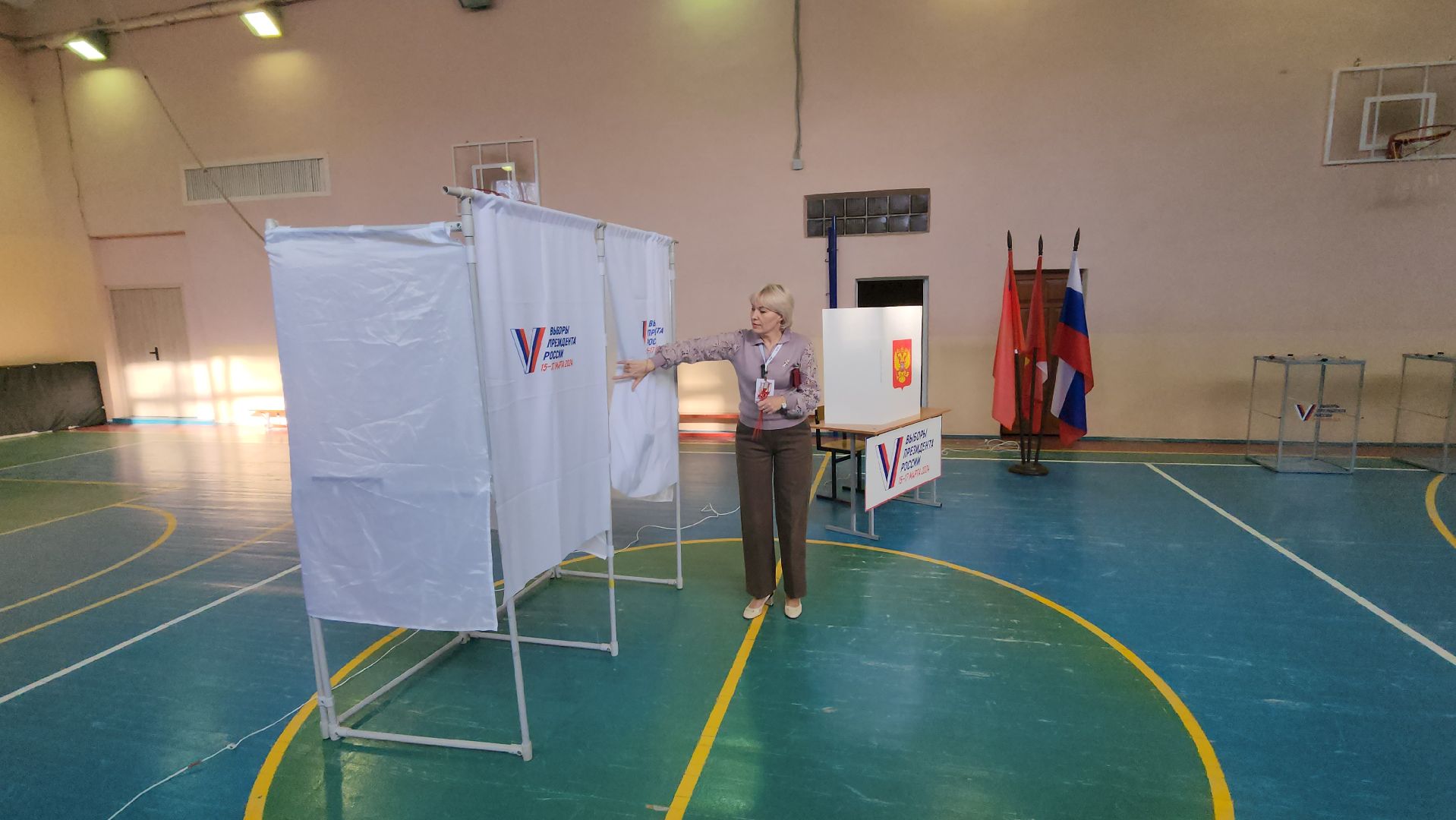 серпухов, выборы президента 2024, гимназия №1, большой ударный переулок, УИК,