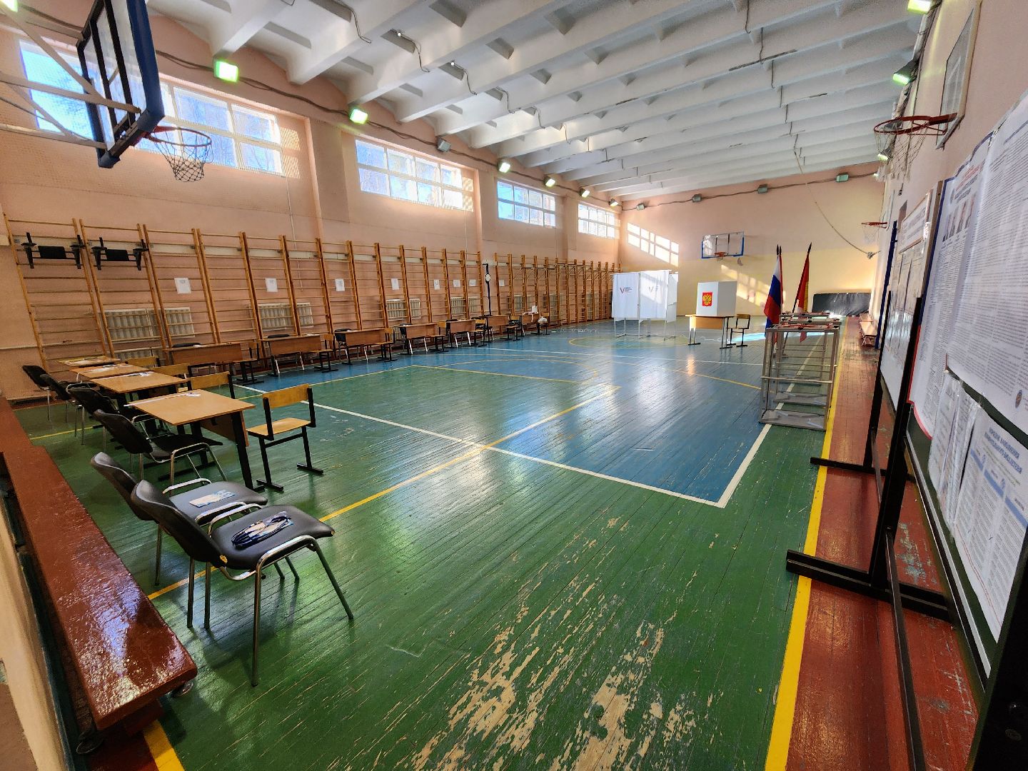 серпухов, выборы президента 2024, гимназия №1, большой ударный переулок, УИК,