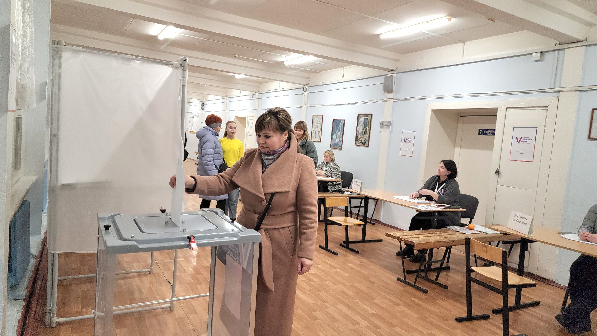 Егорьевск, Подмосковье, Московская область, выборы, голосование, выборы Президента,