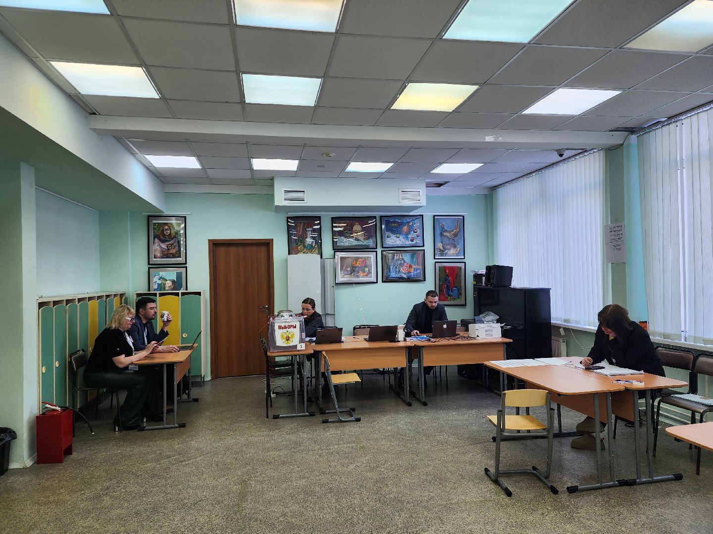 пушкино, выборы президента 2024, голосование,