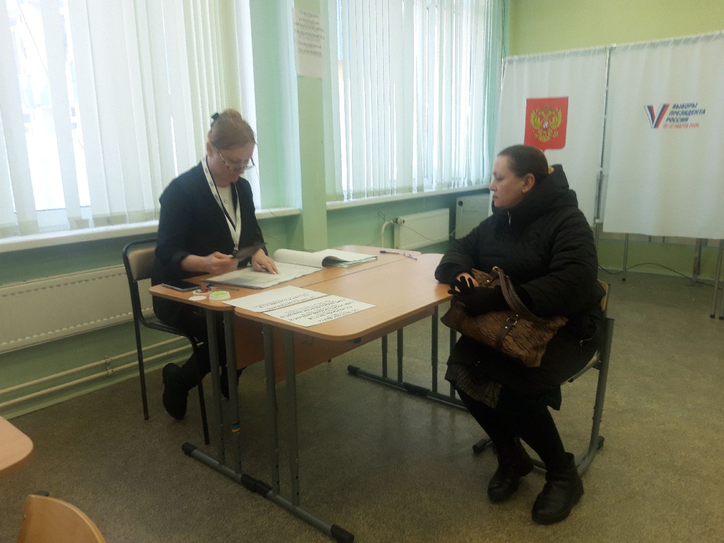 пушкино, выборы президента 2024, голосование,