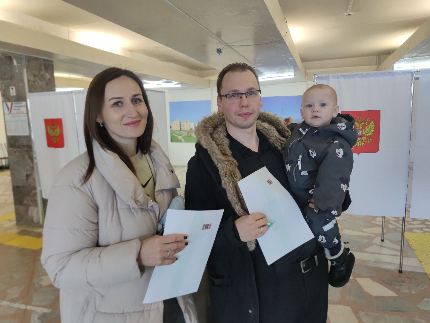 Выборы, Голосование, Дубна, Выборы 2024, На выборы всей семьей,