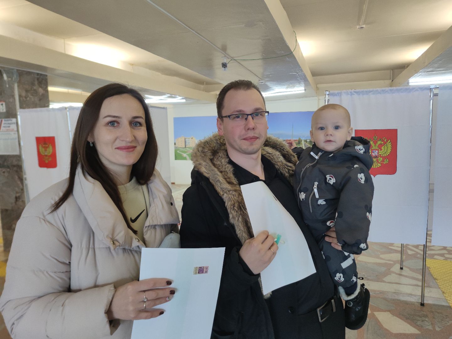 Выборы, Голосование, Дубна, Выборы 2024, На выборы всей семьей,