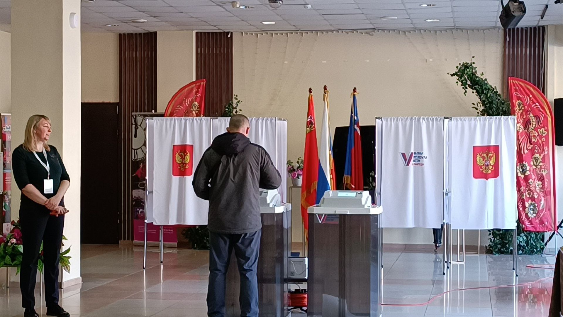 выборы президента 2024, лобня, утро,