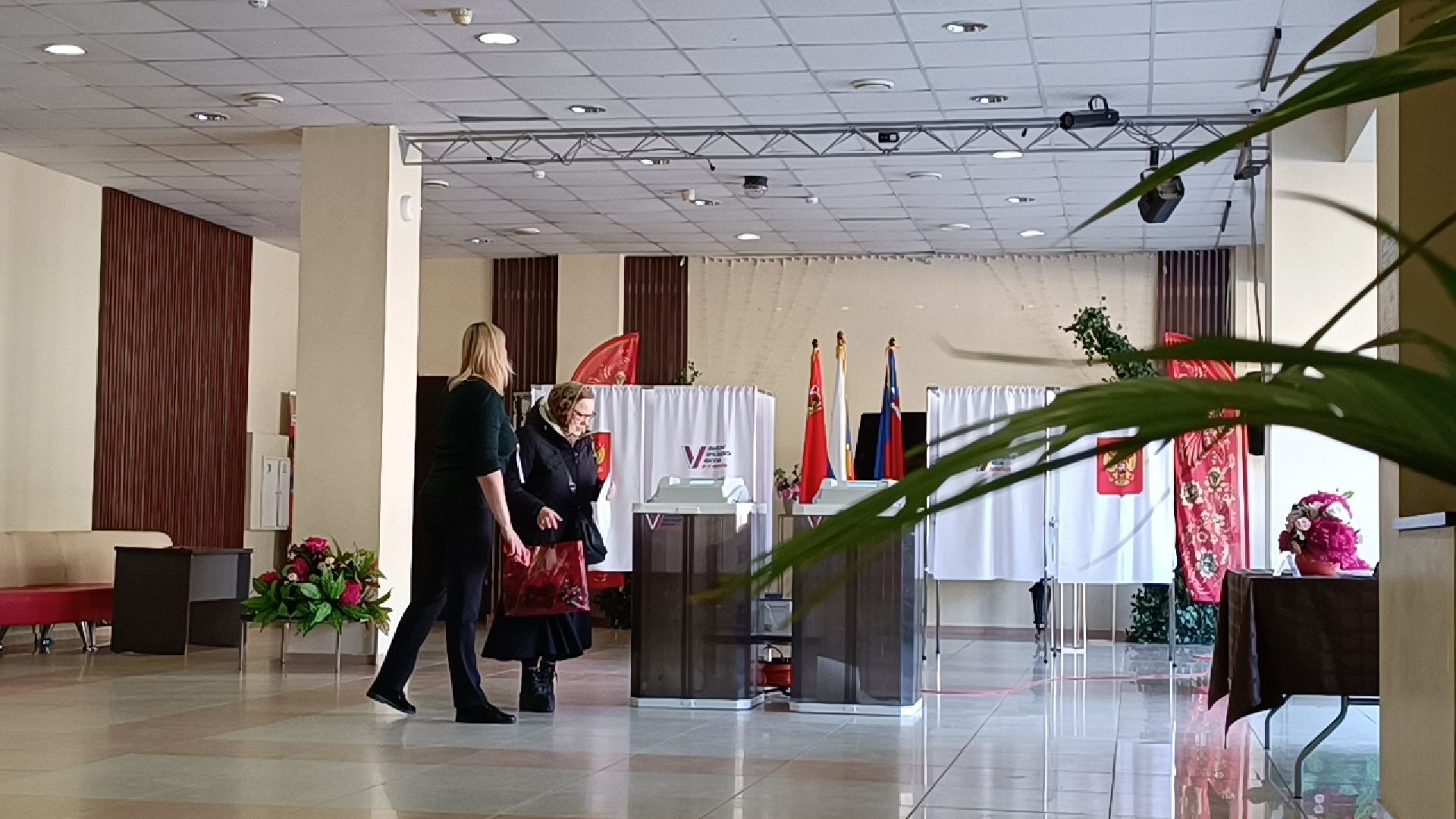 выборы президента 2024, лобня, утро,