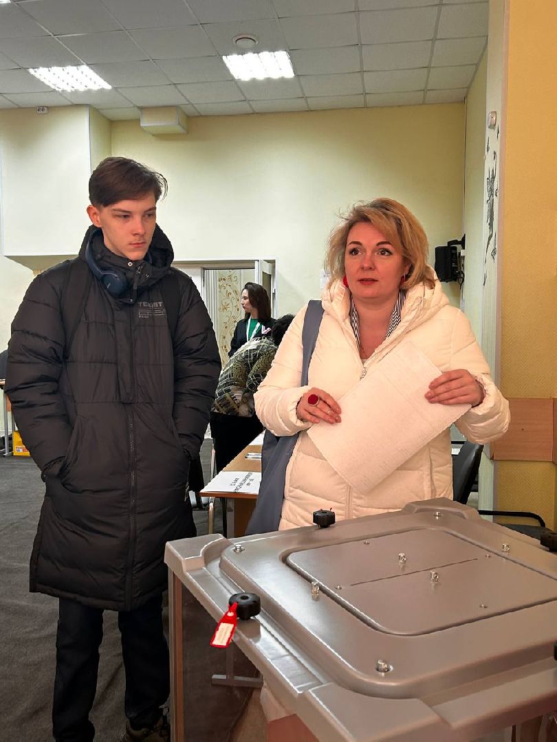 выборы 2024, голосование утром, Домодедово, выборы президента 2024,