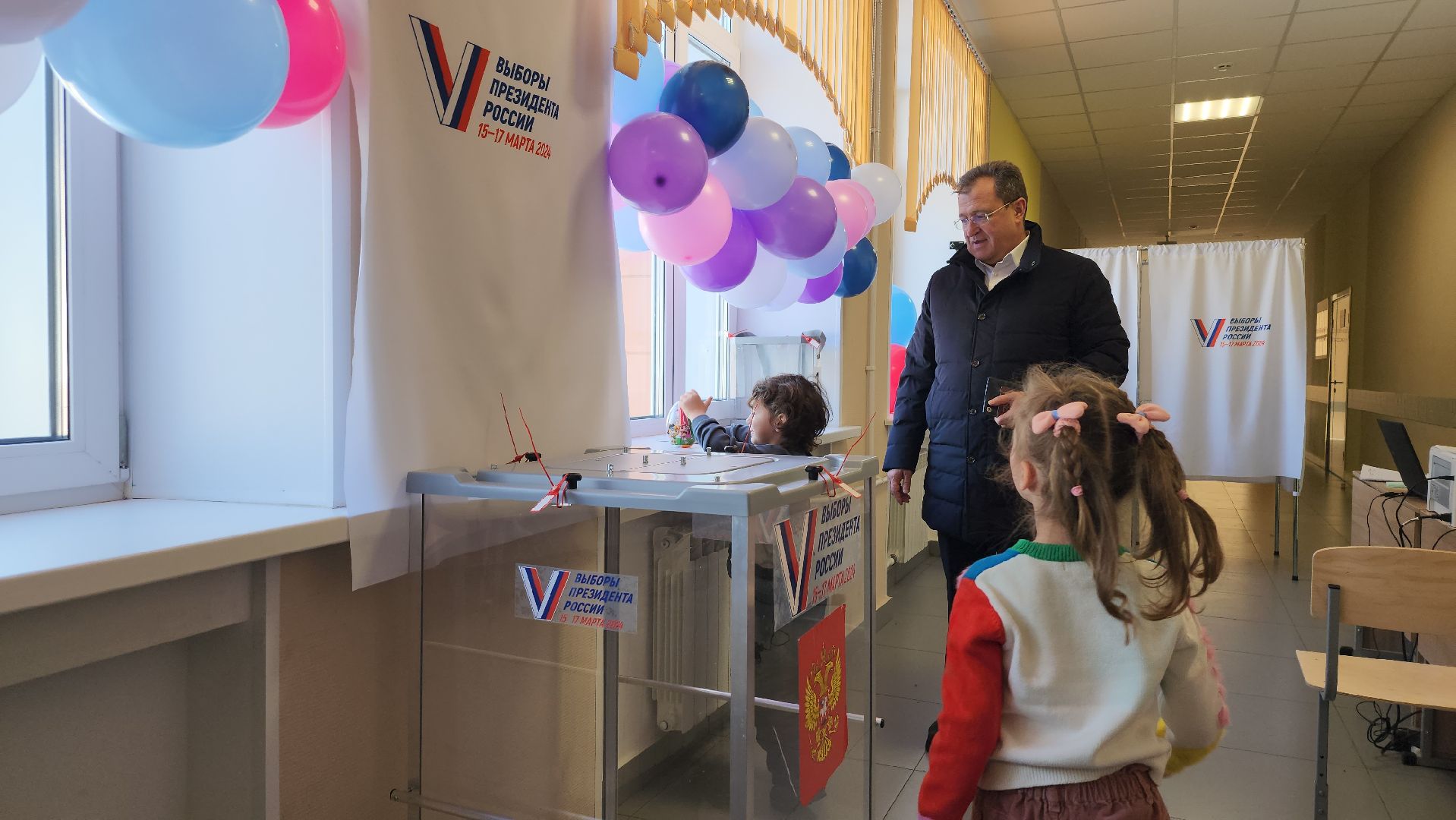 выборы Президента, избирательная комиссия, голосование, Старая Купавна, Богородский городской округ,
