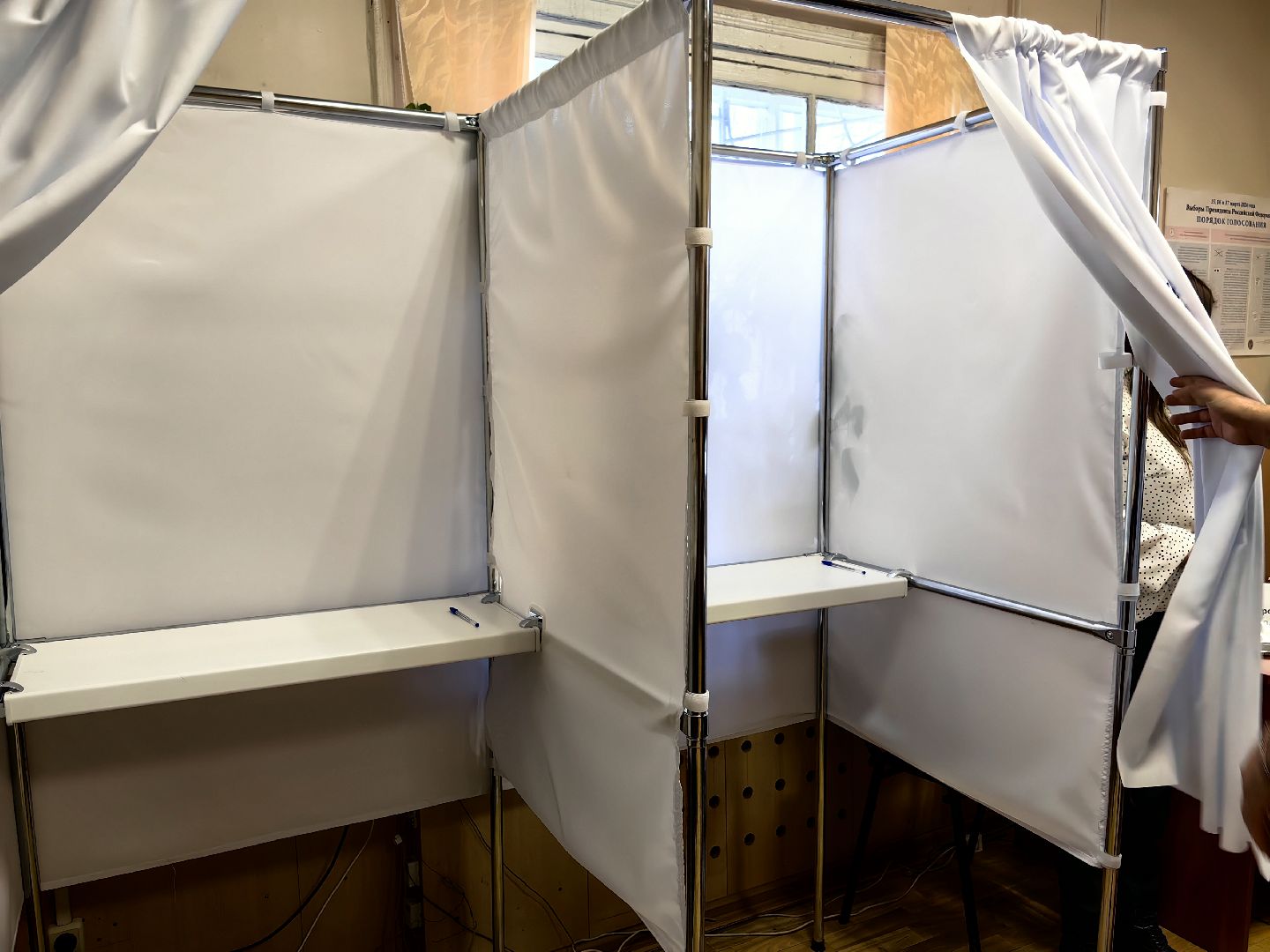 открытие, избирательные участки, выборы 2024, гимн,