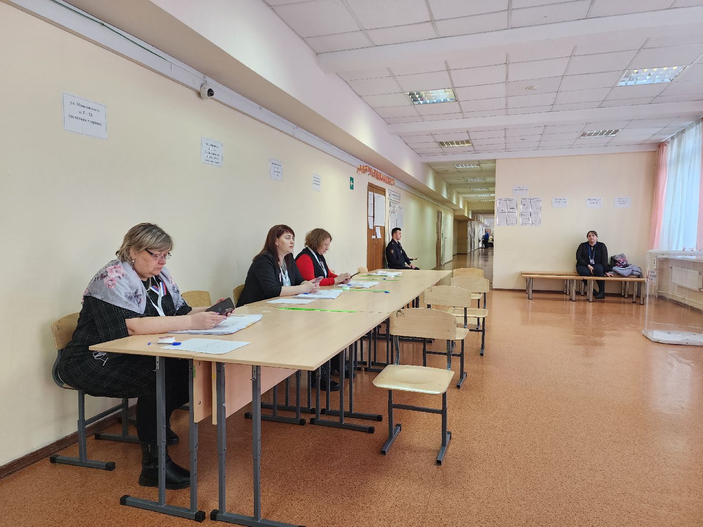 пушкино, выборы президента 2024, голосование утром,